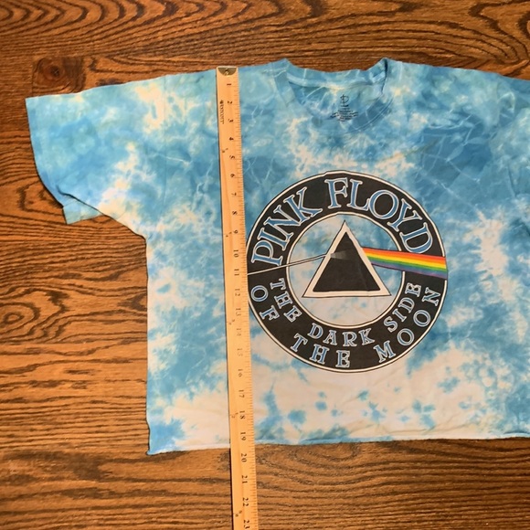 Womens Pink Floyd Crop Top, size Large, Dark Side of the Moon, 2018 - Picture 5 of 6